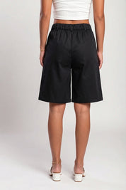 70K High waist Cotton Bermuda Shorts